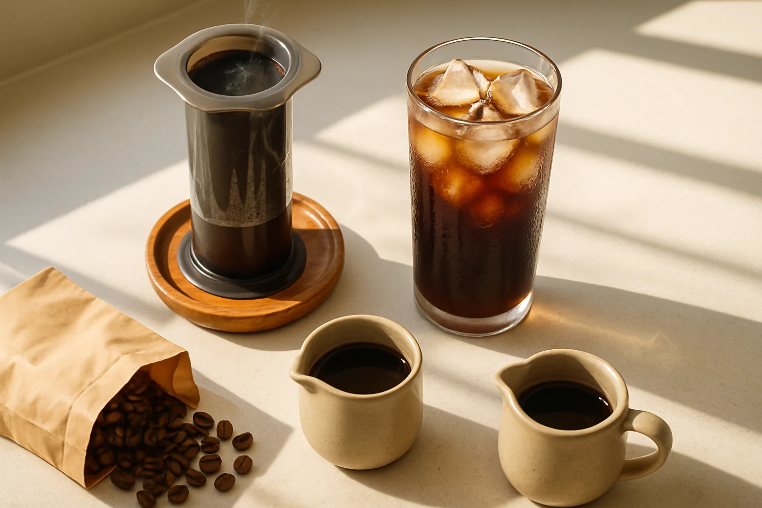 AeroPress Cold Brew & Iced Coffee: The Complete Recipe Guide (2026)